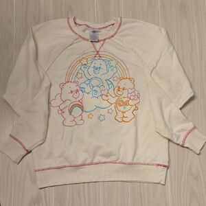 Care Bears Embroidered Raglan Sweatshirt Medium C004